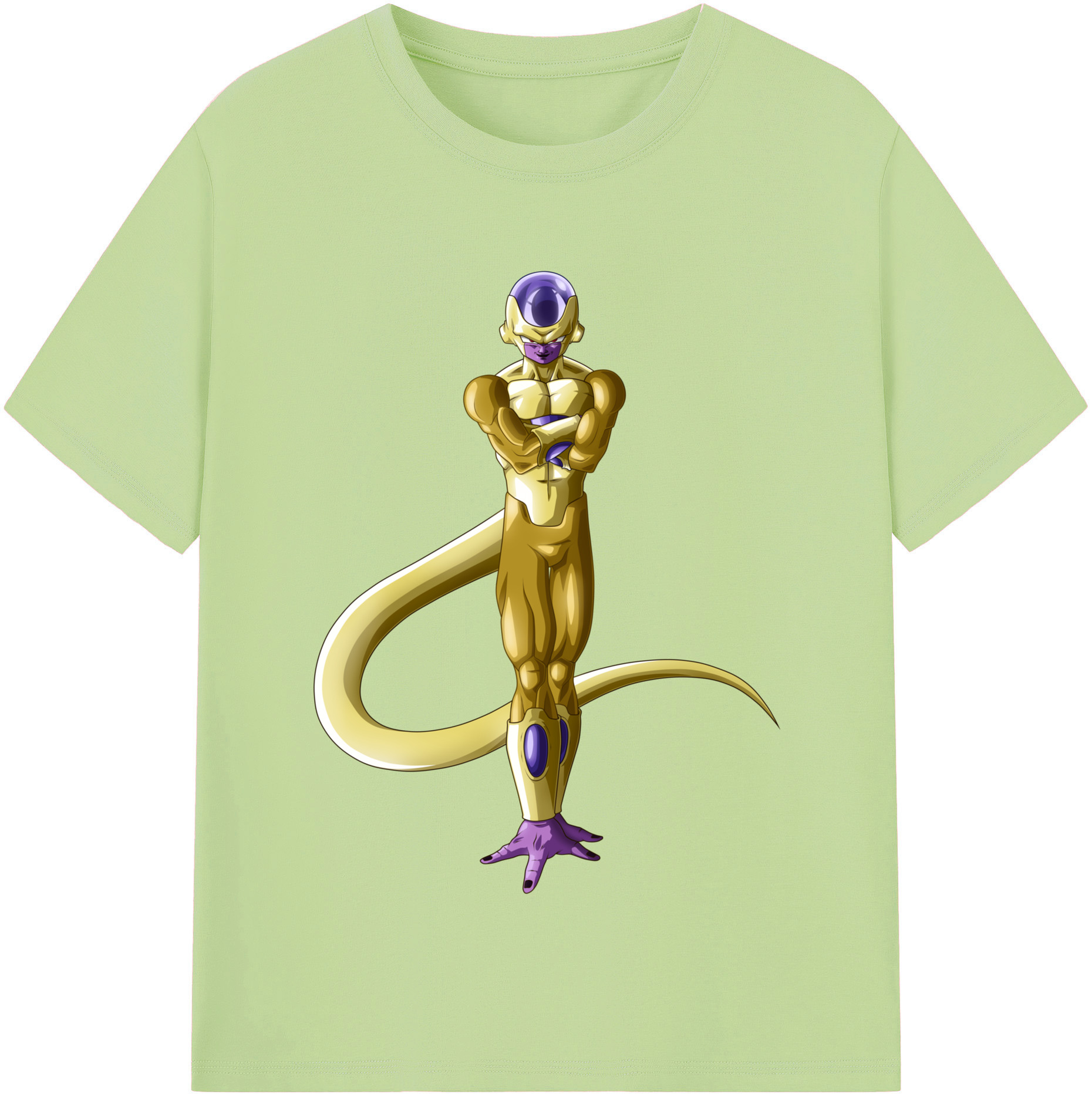 （画像用） ドラゴンボール フリーザ DRAGON BALL Frieza 綿100％半袖Tシャツ（フロントプリント）